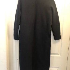 Cos full length boiled wool cape coat